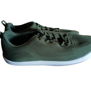 George Men's Olive Sneakers Stretch Laces Size 10